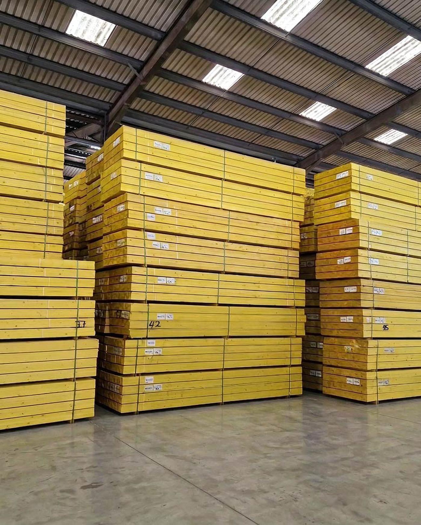 Nordic sol yellow roofing batten